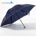 20inch 3 folding manual open Japanese umbrella